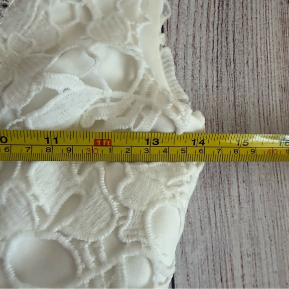 LULUS Ivory Lace Midi Dress XS - Picture 7 of 10